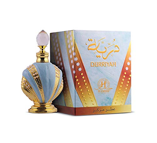 Durriyah Pure Concentrated Perfume Oil 12ml / .40 oz Attar (Ittar) For Women Alcohol Free Oriental Fruity Fragrance By Hamidi (Durriyea)