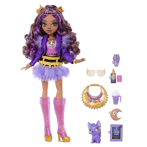 Monster High Clawdeen Wolf Puppe mit Wolfswelpe – Ansicht 6
