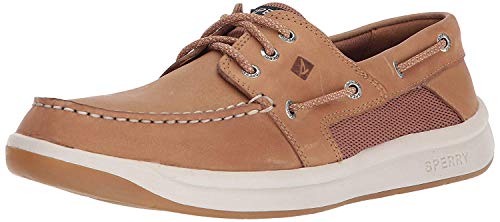 Sperry Mens Convoy 3-Eye Boat Shoe, Linen, 9.5