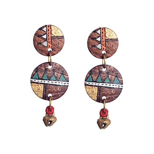 Image of Boho Chic Earrings Collection - Colorful Tassel, Chandeliers, Hoops & Huggies for Women