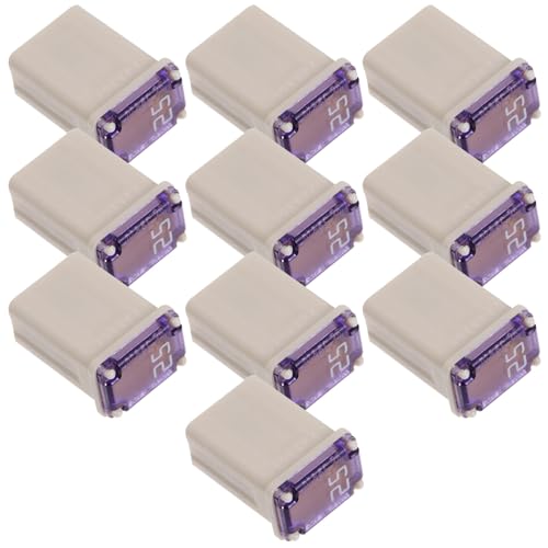 Fusibles micro cuadrado resistentes al calor, pack de 10 unidades
