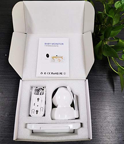 Babá Eletrônica Tela HD de 5 Polegadas Colorida com Visão Noturna Produto Novo e Entrega Imediata Cu