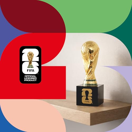 نسخة طبق الاصل ثلاثية الابعاد مرخصة رسميا من واجون انترناشيونال 70 ملم مع قاعدة لكأس العالم فيفا 2026