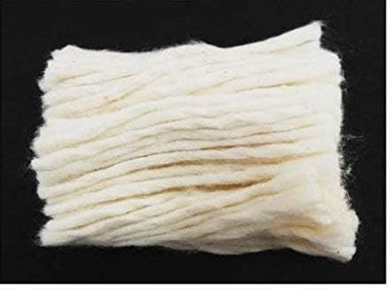 Palak Agencies Long Cotton Wicks (3 inch, White)
