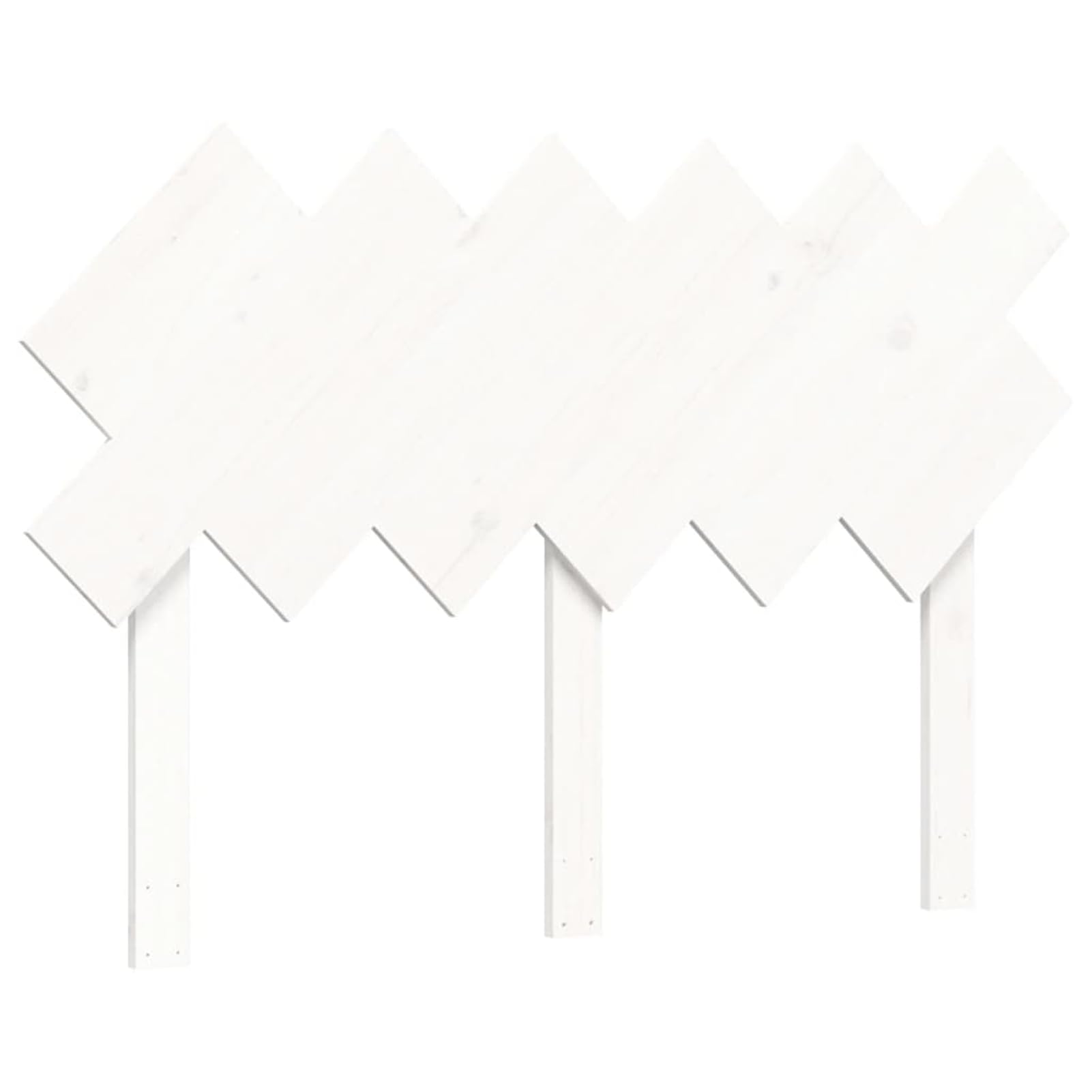 Massives Kiefernholzbett 195,5x125,5cm, 45cm Bodenhöhe, ohne Matratze - Seniorengerecht Model3195517