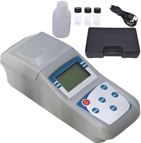 Portable Turbidity Meter, Microcomputer Scattered Light Turbidimeter, ZD-2A Colorimeter for 0-200 NTU Measurement, 0.1 Resolution, Zero Calibration, Ideal for Water Quality Testing