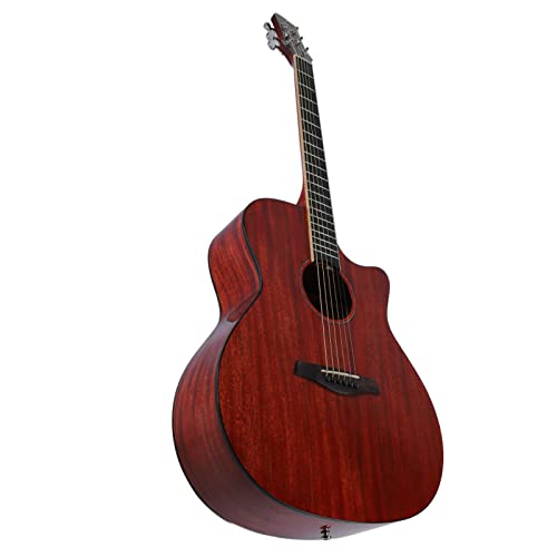 Folk Guitar Beginner Starter Pack, Guitare Acoustique Facile à Jouer Fort Pouvoir Pénétrant pour les Mélomanes (Brun) - Les Beatles, Paul McCartney, John Lennon, RIngo Starr, George Harrison Folk Guitar Beginner Starter Pack, Guitare Acoustique Facile à Jouer Fort Pouvoir Pénétrant pour les Mélomanes (Brun) – Image 4