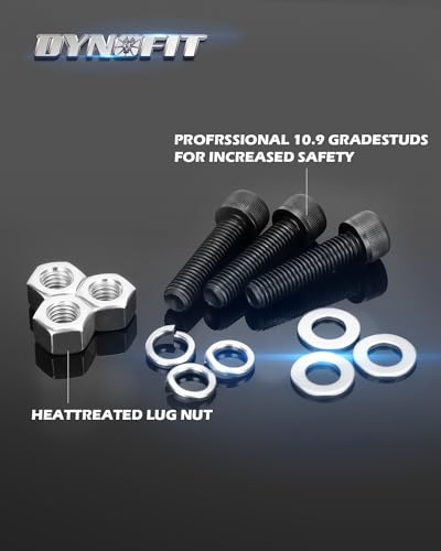Image of Dynofit 2in Leveling Lift Kit for Dodge Ram 1500 4WD (2006-2026), Aluminum Strut Spacers Raise 2 Inches Front Suspension for Ram1500 4x4