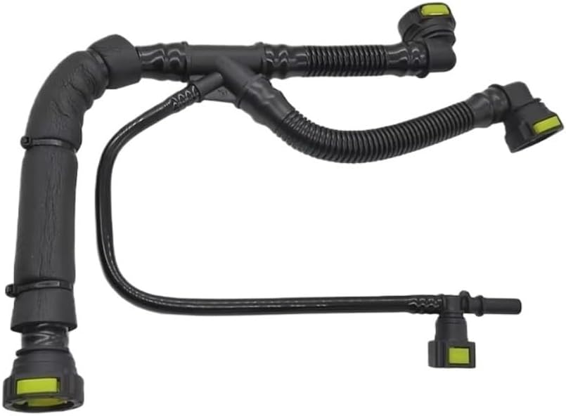 Crankcase Vent Tube Car Engine Exhaust Crankcase Breather Pipe Compatible with Peugeot for 206 207 307 308 408 106 1192W0