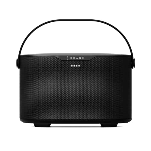 Brane X Smart Speaker, tragbarer kabelloser Bluetooth-Lautspreche...