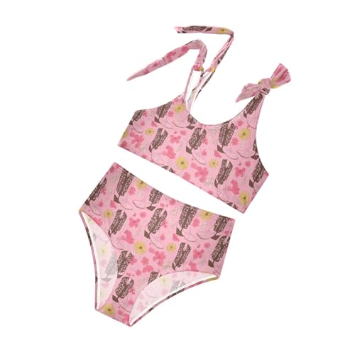 Image of Boccsty Summer Girls Swimsuits Kids Bikini Sets 2 Pcs Bathing Suit for 3T-12T