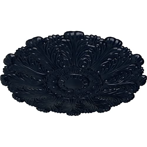 Image of 31 inchOD x 1 1 /2 inchP Durham Ceiling Medallion (Fits Canopies up to 4 1 /4 inch), Hand-Painted Midnight Dream