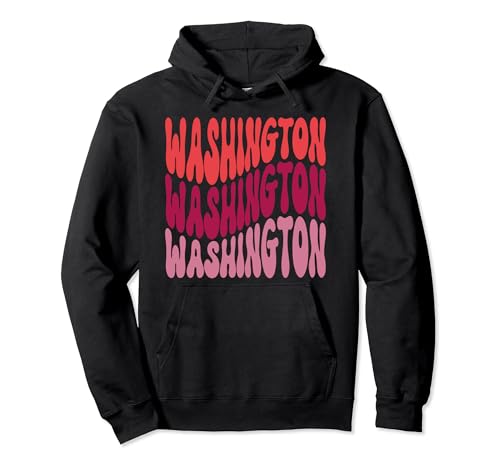 Washington DC Retro Vintage Souvenirs Merch per donne uomini Felpa con Cappuccio