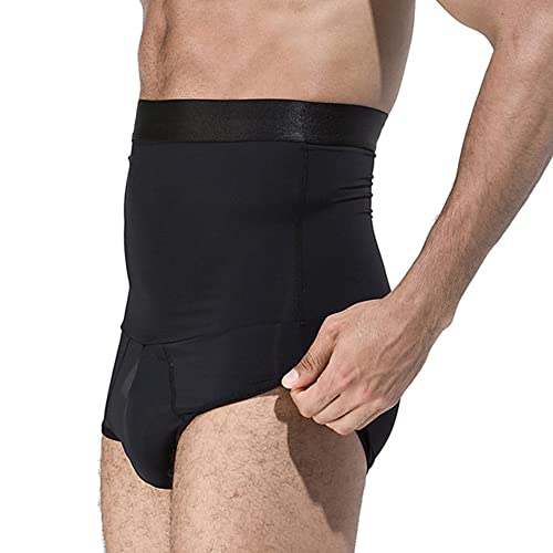 Modelador De Barriga Short Masculino Cintura Alta Z11 Cor:Preto;Tamanho:M;Genero:Masculino