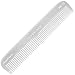Fendrihan Sturdy Metal Fine Tooth Barber Grooming Comb (6.7 Inches)
