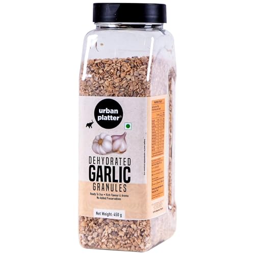 Image of Urban Platter Garlic Granules Shaker Jar, 450g / 15.8oz