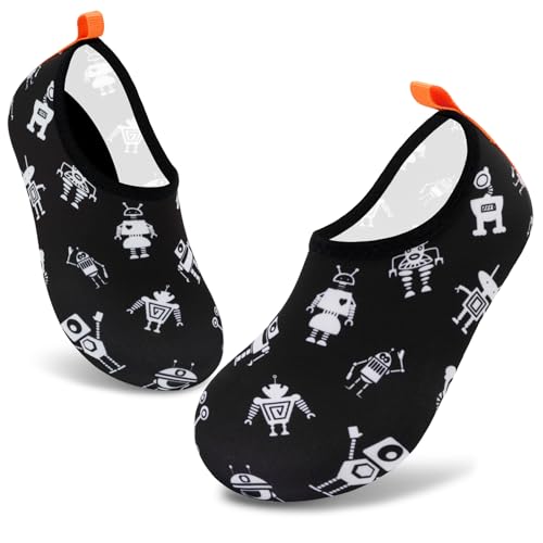 Image of VIFUUR Kids Water Shoes Girls Boys Quick Dry Aqua Socks for Beach Swim Outdoor Sports