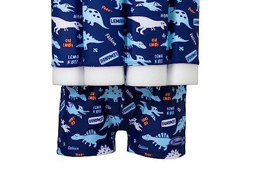 Image of Toddler Kids One-Piece Float Swimsuit with Adjustable Buoyancy UPF 50+ Sun Protection for Beach Pool Boys Girls
