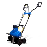 Goodyear - Motocoltivatore elettrico da 1500 W con ruote, larghezza di taglio 450 mm, profondit&agrave; 180 mm, manubrio pieghevole, altezza regolabile, protezione in metallo