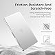 BlueSwan Hülle kompatibel mit MacBook Pro 16 Zoll M4 M3 M2 M1 A3186 A3403 A2485 A2780 A2991, 2021–2024, Bruchsichere PP Material Durchscheinend Matte Anti-Fingerabdruck Schutzhülle – Weiß