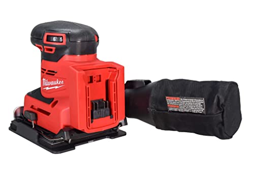 Milwaukee 2649-20 M18 18V Lithium-Ion Cordless 1/4 In. Sheet Orbital Sander (Tool-Only) #TOP4