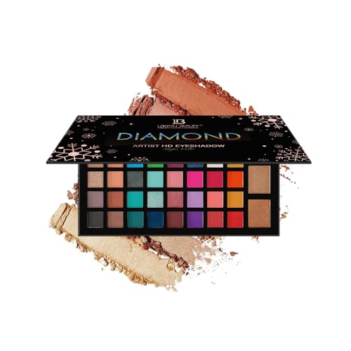 Image of Lakyou Beauty Diamond Eyeshadow Palette 43 in 1| Multi-Color Highly Pigmented Eye Shadow Palette | Matte & Shimmer Shades | Blendable Long-Lasting Eye Makeup | 56g |