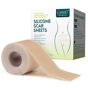 silikonpflaster für narben, professionell für Narben durch C-Sektion, Operationen, Verbrennungen, Keloid, Akne und mehr…