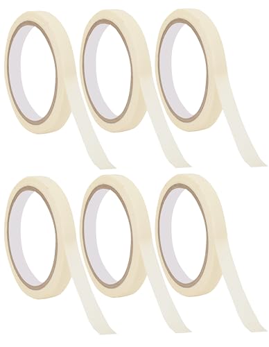 GLUN® Masking Tape 20 Meter Multipurpose Use, Strong Adhesive Tape for Arts & Crafts, Carpenters & Painters no leave adhesive after use. (6) (B0CWRW4BCV) Amazon Price History, Amazon Price Tracker