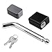 FALVFUN Trailer Hitch Receiver Lock, Padlock Style Trailer Hitch Pin Lock with Keys, Swivel Head 5/8