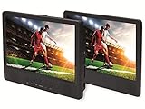 Professionelles Zubehör Denver Portabler DVD-Player MTW-1086TWIN