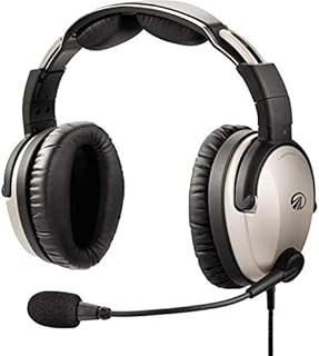 Aviation Zulu 3 ANR Aviation Headset - Premium Comfort GA Dual Plugs Pilot Headset - Maximum Noise Canceling & Bluetooth Technology for Exceptional Communication