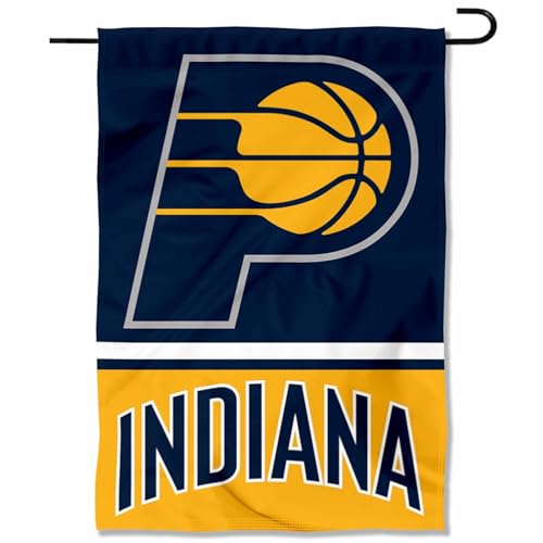 Indiana Pacers Double Sided Garden Flag