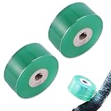 LOYELEY メデールテープ PVC 接ぎ木テープ 2個入り 防水 ガーデニングテープ グラフトテープ 園芸 移植 接木 苗、果樹、花、盆栽などの移植に使用します（幅3CM 長さ100M）