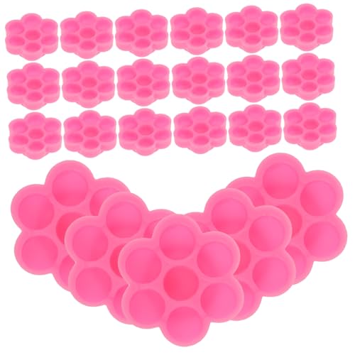 Zerodeko 200 Supports Portables Pour Colle à Extensions De Cils, Godets Pratiques Pour Maquillage Semi-permanent, Adaptés Aux Débutantes Et Professionnels