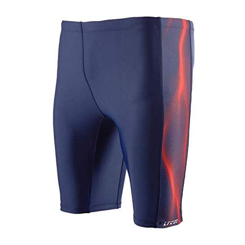 Buy Lycot Men's Lycra Jammer Pattern Swimwear (Size M,Color Navy