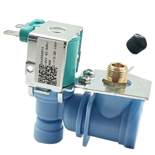 242252603 Refrigerator Ice Maker Water Inlet Valve for Frigidaire kenmore Electrolux Icemaker Solenoid Valves Replacement parts AP5671756 241803703 241803701 218475600 218720400 240380301 etc