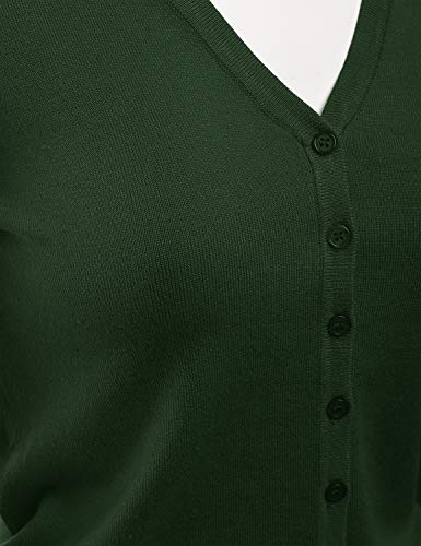 Image of LALABEE Women's V-Neck Long Sleeve Button Down Sweater Cardigan Soft Knit(S-XXL)