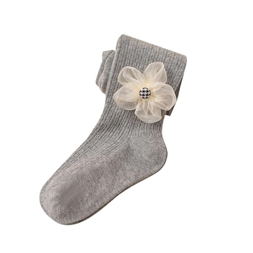 Spring and Autumn New Children's Leggings Wear Girls Baby Tights Pantyhose Floral Decoration Toddler Clothes for