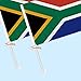 RaymNord 2 PCS South Africa Car Flag,South African National Decor,Two Layer Digital Printed 150D Banner for Car Vechile Truck