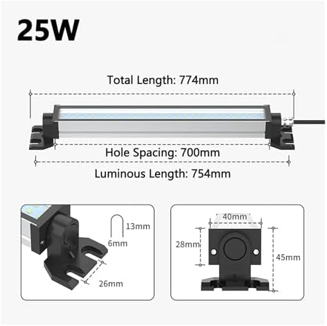 10W LED Utility Shop Light - Energy-Efficient Industrial Floodlight for Garage & Workshop - Bright 110-220V Tube Lighting Solution for Work Areas