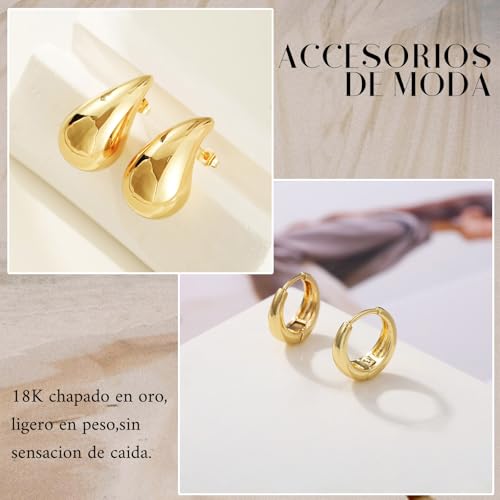 Reviews de Aretes de Gota , tabla con los diez mejores. 6 Imagen adicional