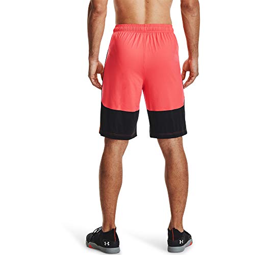 Short Under Armour Raid 2.0 rouge et noir en taille S