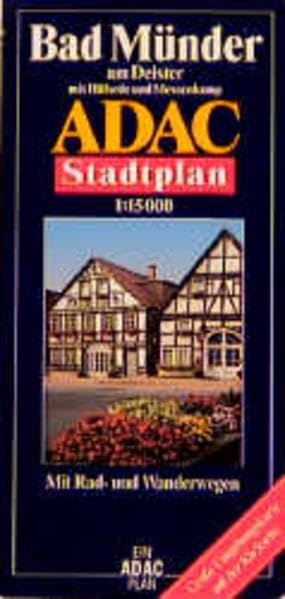 ADAC Stadtpläne, Bad Münder am Deister mit Hülsede und Messenkamp: Mit Rad- u. Wanderwegen sowie großer Umgebungskte.