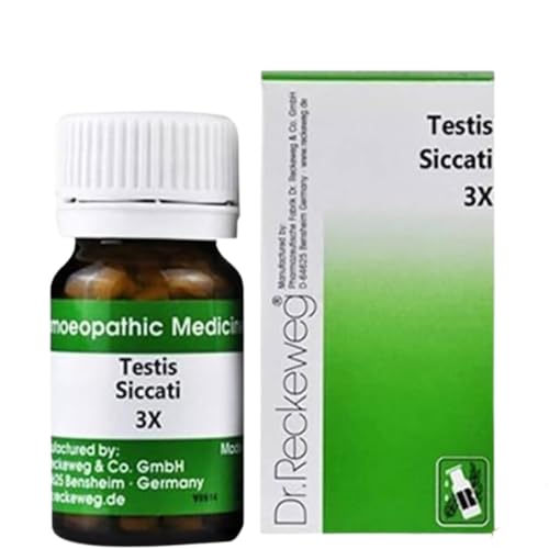 Dr Reckeweg Testes Siccati 3x Tablets (2 x 20 g)