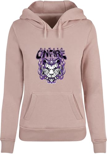 Hoody femme Miss Tee Always on Fire en coton premium et finitions soignées