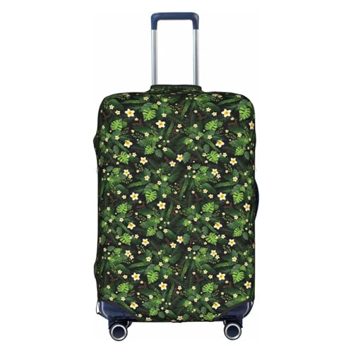 Housse de bagage hawaïenne en polyester blanc taille S idéale pour vos vacances au soleil