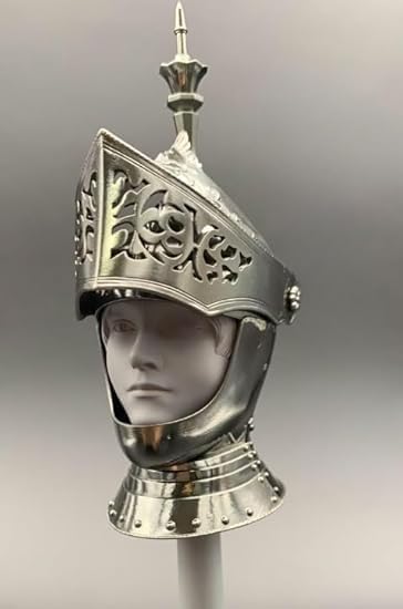 Medieval Knight Core Helmet – Authentic Steel Armor Headgear for LARP, Cosplay & Display.