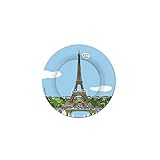 assiette monuments paris Assiette Monuments de Paris Petit Jour Paris Les Monuments de Paris Assiette Bleu/Vert