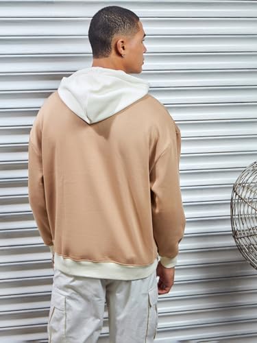 Image of Bewakoof Men's Fleece Oversized Fit Hoodies | Bewakoof Heavy Duty 1.0 | Hoodie for Men Winter Wear