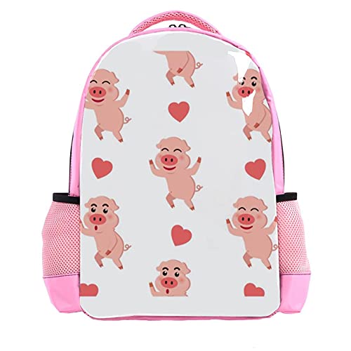 Sac à dos enfants pour Pâques avec motifs œufs de lapin rose